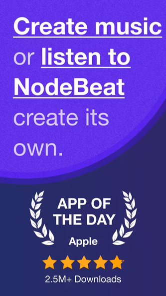 NodeBeat: Playful Music Screenshot 1 - AppWisp.com NodeBeat: Playful Music Screenshot 1 - AppWisp.com