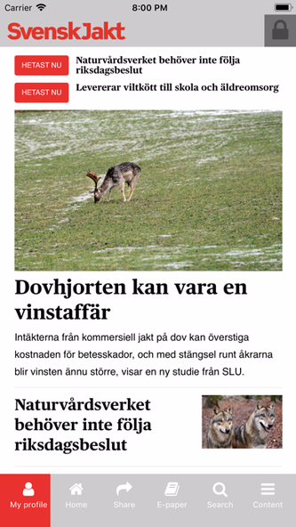 Svensk Jakt Screenshot 1 - AppWisp.com Svensk Jakt Screenshot 1 - AppWisp.com