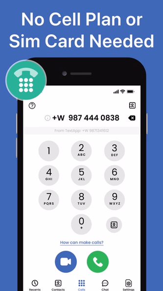 Text App: Calling+Texting Now Screenshot 4 - AppWisp.com Text App: Calling+Texting Now Screenshot 4 - AppWisp.com