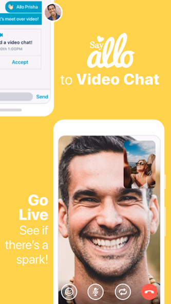 Say Allo: Dating & Video Chat Screenshot 2 - AppWisp.com Say Allo: Dating & Video Chat Screenshot 2 - AppWisp.com