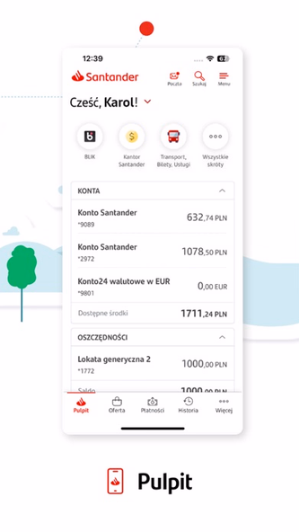 Santander mobile Screenshot 2 - AppWisp.com