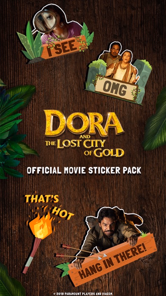 Dora Movie Sticker Pack Screenshot 1 - AppWisp.com Dora Movie Sticker Pack Screenshot 1 - AppWisp.com