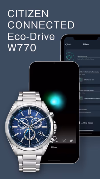 CITIZEN Eco-Drive W770 Screenshot 1 - AppWisp.com CITIZEN Eco-Drive W770 Screenshot 1 - AppWisp.com