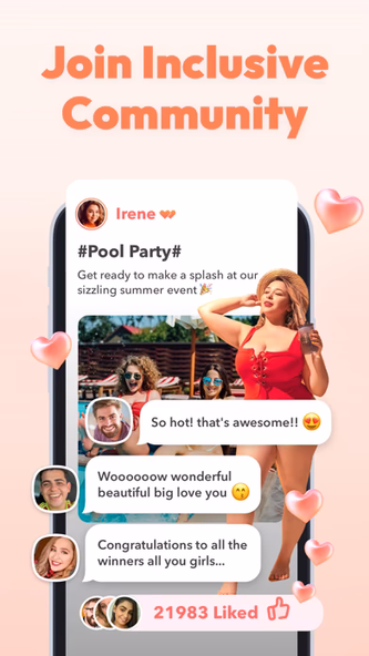 Dating, Meet Curvy - WooPlus Screenshot 4 - AppWisp.com Dating, Meet Curvy - WooPlus Screenshot 4 - AppWisp.com