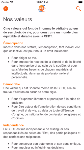 CFDT ARIANEGROUP Screenshot 3 - AppWisp.com