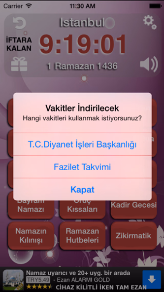 Ramazan + Screenshot 2 - AppWisp.com Ramazan + Screenshot 2 - AppWisp.com
