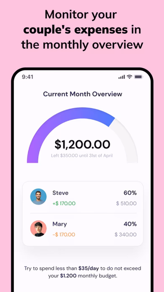 Balance: Couple Budget & Money Screenshot 2 - AppWisp.com Balance: Couple Budget & Money Screenshot 2 - AppWisp.com