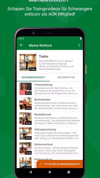 AOK Schwanger - Gesund Leben Screenshot 4 - AppWisp.com AOK Schwanger - Gesund Leben Screenshot 4 - AppWisp.com