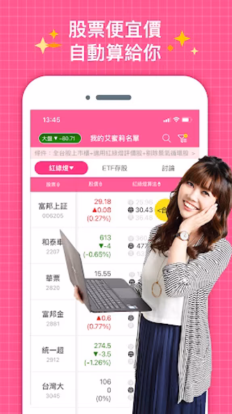艾蜜莉定存股-股票便宜價計算 台股投資討論 最新財經資訊 Screenshot 3 - AppWisp.com 艾蜜莉定存股-股票便宜價計算 台股投資討論 最新財經資訊 Screenshot 3 - AppWisp.com