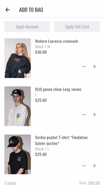 WEHERE Apparel Screenshot 4 - AppWisp.com WEHERE Apparel Screenshot 4 - AppWisp.com