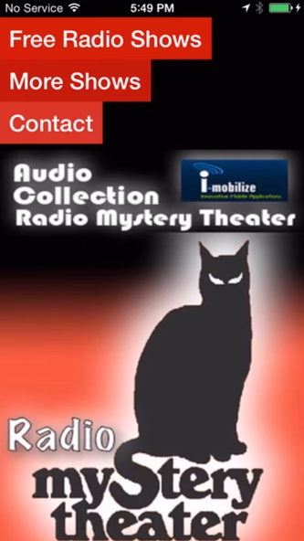 Free App Radio Mystery Theater - audioStream Screenshot 1 - AppWisp.com Free App Radio Mystery Theater - audioStream Screenshot 1 - AppWisp.com