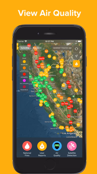 Firesource - Live Wildfires Screenshot 2 - AppWisp.com Firesource - Live Wildfires Screenshot 2 - AppWisp.com