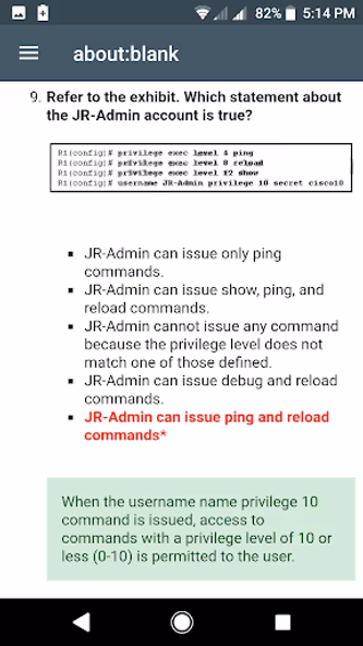 CCNA Security Answers Screenshot 4 - AppWisp.com CCNA Security Answers Screenshot 4 - AppWisp.com
