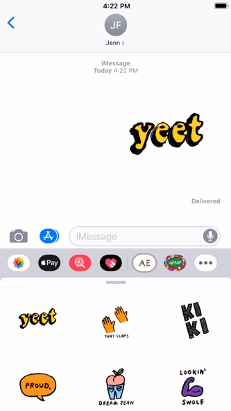AE Stickers Screenshot 2 - AppWisp.com AE Stickers Screenshot 2 - AppWisp.com