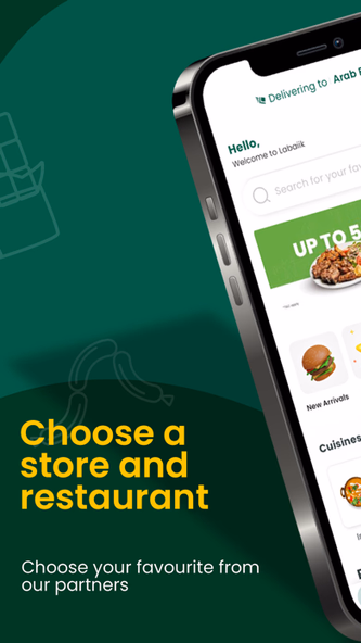 Labaiik: Food, Grocery & more Screenshot 2 - AppWisp.com Labaiik: Food, Grocery & more Screenshot 2 - AppWisp.com