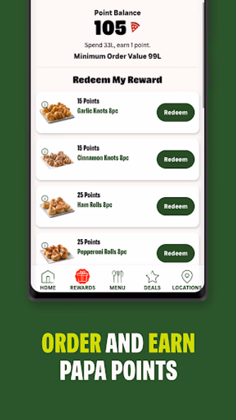 Papa Johns Pizza Honduras Screenshot 4 - AppWisp.com Papa Johns Pizza Honduras Screenshot 4 - AppWisp.com
