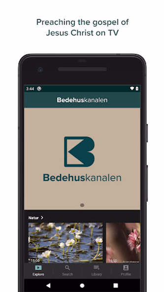 Bedehuskanalen Screenshot 2 - AppWisp.com Bedehuskanalen Screenshot 2 - AppWisp.com