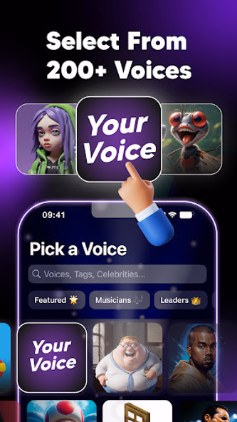 Banger: AI Cover Songs & Music Screenshot 2 - AppWisp.com Banger: AI Cover Songs & Music Screenshot 2 - AppWisp.com