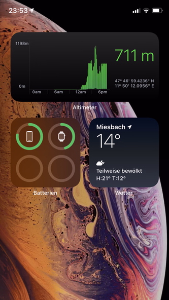 Widget and Watch Altimeter Pro Screenshot 1 - AppWisp.com
