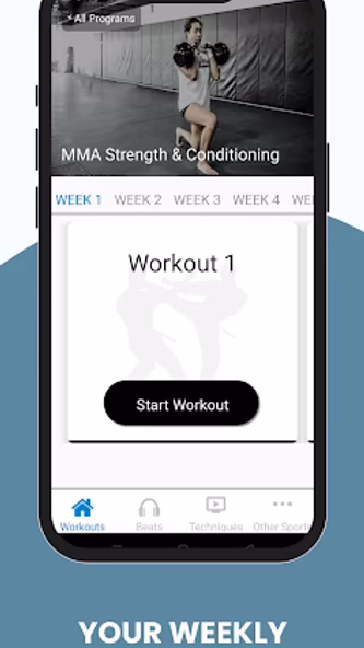 MMA Strength & Conditioning Screenshot 3 - AppWisp.com MMA Strength & Conditioning Screenshot 3 - AppWisp.com
