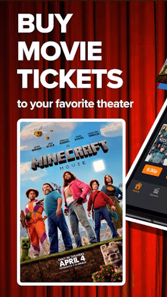 Fandango - Buy Movie Tickets Screenshot 1 - AppWisp.com Fandango - Buy Movie Tickets Screenshot 1 - AppWisp.com