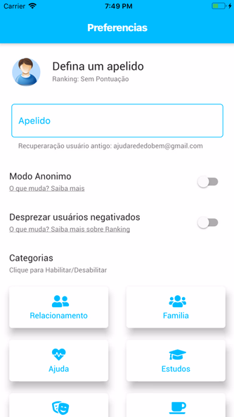 Rede do Bem Screenshot 2 - AppWisp.com Rede do Bem Screenshot 2 - AppWisp.com