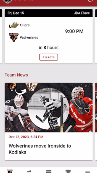 Whitecourt Wolverines Screenshot 1 - AppWisp.com Whitecourt Wolverines Screenshot 1 - AppWisp.com