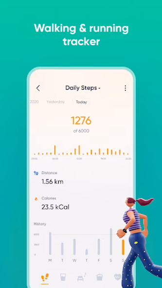 Fitness Band - Fitness Tracker Screenshot 2 - AppWisp.com Fitness Band - Fitness Tracker Screenshot 2 - AppWisp.com