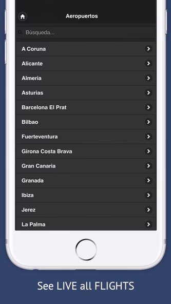 Spain Flight Radar Screenshot 4 - AppWisp.com Spain Flight Radar Screenshot 4 - AppWisp.com