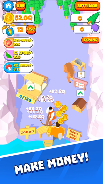 Idle Lumberjack 2 Screenshot 2 - AppWisp.com Idle Lumberjack 2 Screenshot 2 - AppWisp.com