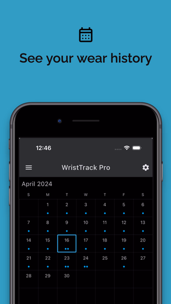 WristTrack Screenshot 4 - AppWisp.com WristTrack Screenshot 4 - AppWisp.com