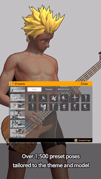 Easy Pose - 3D pose making app Screenshot 4 - AppWisp.com Easy Pose - 3D pose making app Screenshot 4 - AppWisp.com