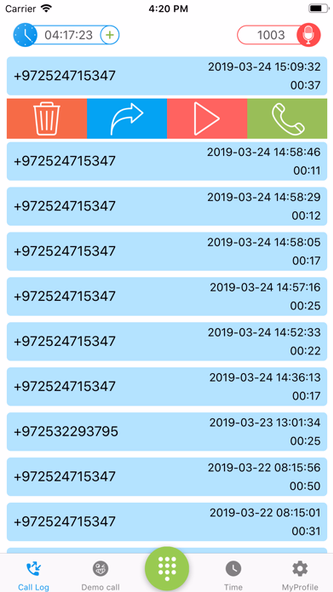 Funcall - Voice Changer & Rec Screenshot 2 - AppWisp.com Funcall - Voice Changer & Rec Screenshot 2 - AppWisp.com
