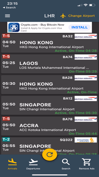 Houston George Bush Airport Screenshot 1 - AppWisp.com Houston George Bush Airport Screenshot 1 - AppWisp.com