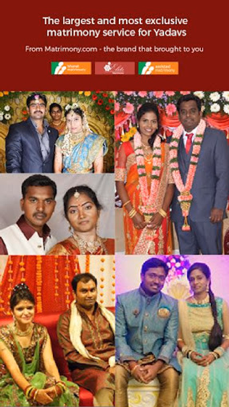 Yadav Matrimony - Marriage app Screenshot 1 - AppWisp.com Yadav Matrimony - Marriage app Screenshot 1 - AppWisp.com