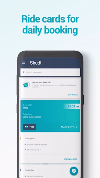 Shuttl - Daily office commute Screenshot 3 - AppWisp.com Shuttl - Daily office commute Screenshot 3 - AppWisp.com