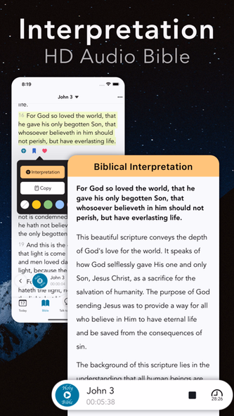 Bible-Faith Prayer & KJV Audio Screenshot 1 - AppWisp.com Bible-Faith Prayer & KJV Audio Screenshot 1 - AppWisp.com