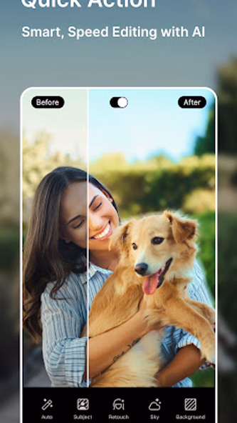 PhotoDirector: AI Photo Editor Screenshot 1 - AppWisp.com PhotoDirector: AI Photo Editor Screenshot 1 - AppWisp.com