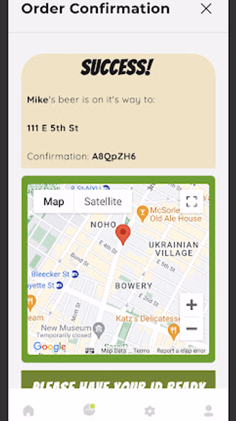BeerMe NYC: One Tap, One Beer Screenshot 4 - AppWisp.com BeerMe NYC: One Tap, One Beer Screenshot 4 - AppWisp.com
