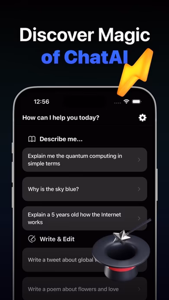 ChatAI Bot Smart Assistant Screenshot 2 - AppWisp.com ChatAI Bot Smart Assistant Screenshot 2 - AppWisp.com