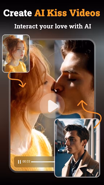 AI Kiss & Hug Video - DreamVid Screenshot 1 - AppWisp.com AI Kiss & Hug Video - DreamVid Screenshot 1 - AppWisp.com
