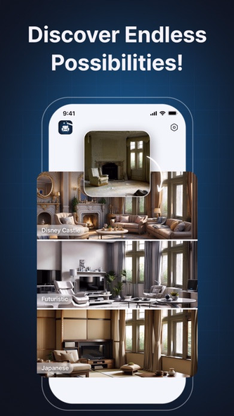 AI Interior Design - Wizard Screenshot 3 - AppWisp.com AI Interior Design - Wizard Screenshot 3 - AppWisp.com