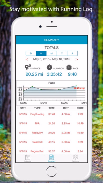 Running Log Lite Screenshot 1 - AppWisp.com Running Log Lite Screenshot 1 - AppWisp.com