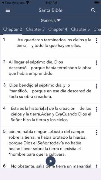 Santa Biblia en Español Screenshot 1 - AppWisp.com Santa Biblia en Español Screenshot 1 - AppWisp.com