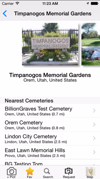 BillionGraves Screenshot 4 - AppWisp.com BillionGraves Screenshot 4 - AppWisp.com