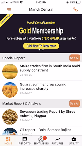 Mandi Central: Grains & Cotton Screenshot 4 - AppWisp.com Mandi Central: Grains & Cotton Screenshot 4 - AppWisp.com