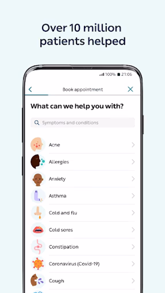 Kry - Healthcare by video Screenshot 2 - AppWisp.com Kry - Healthcare by video Screenshot 2 - AppWisp.com