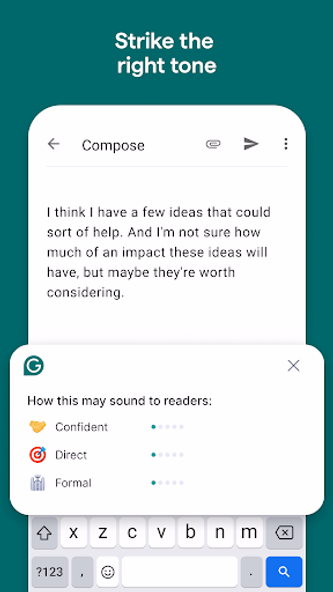 Grammarly-AI Writing Assistant Screenshot 3 - AppWisp.com Grammarly-AI Writing Assistant Screenshot 3 - AppWisp.com