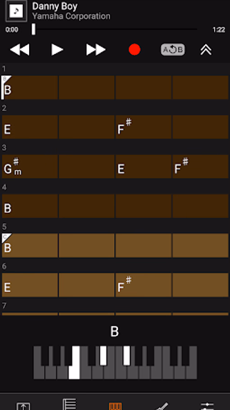 Chord Tracker Screenshot 2 - AppWisp.com Chord Tracker Screenshot 2 - AppWisp.com