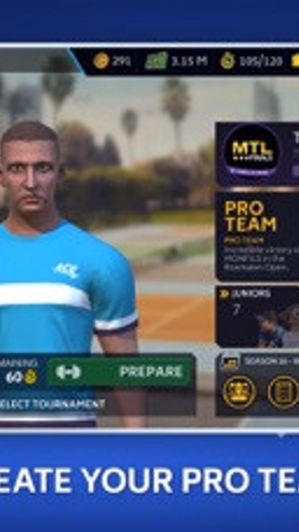 Tennis Manager Mobile Screenshot 2 - AppWisp.com Tennis Manager Mobile Screenshot 2 - AppWisp.com